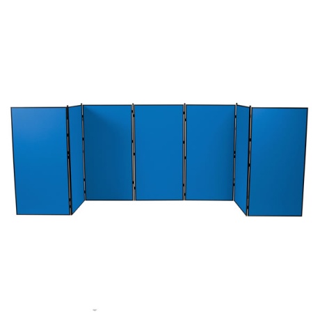 7 Panel Jumbo Slimflex Exhibition Kit - PVC Frame